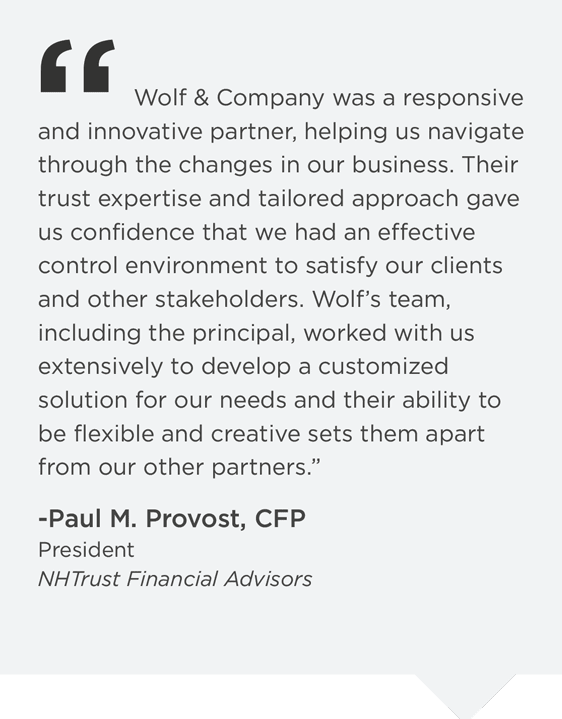 NHTrust Client Testimonial
