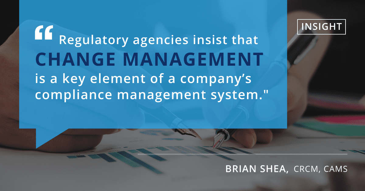 Regulatory Compliance Change Management A Crucial Process Wolf