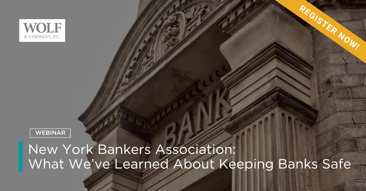 New York Bankers Association inar What We’ve Learned About Keeping